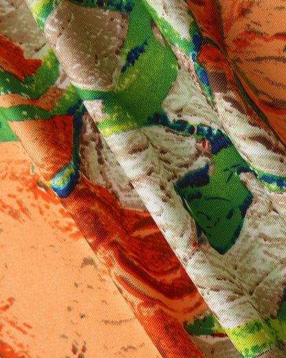 Seidentuch Damen | Twill Seide | Halstuch | Sechs Kunstdrucke-HauteBerlin