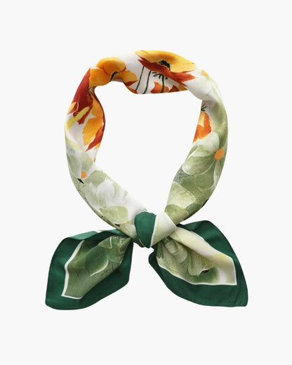 Seidentuch Damen | Twill Seide | Halstuch | Sechs Kunstdrucke-HauteBerlin
