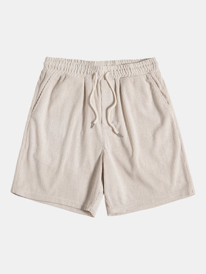 Set aus Hemd und Shorts – 2-teiliges Set für Herren mit kurzen Ärmeln und Knopfleiste-HauteBerlin
