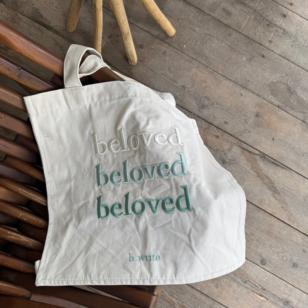 Shopper Damen | Canvas Stofftasche | Bestickt aus Baumwolle-HauteBerlin