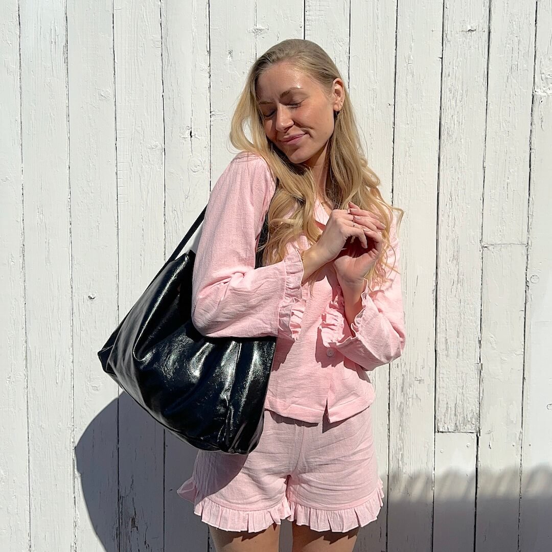Shopper Tasche Damen | Kunstleder | Große Schultertasche-HauteBerlin