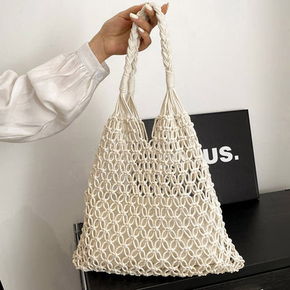 Shopper Tasche | Gehäkelt | Sommer Schultertasche-HauteBerlin