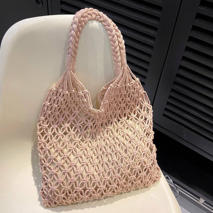 Shopper Tasche | Gehäkelt | Sommer Schultertasche-HauteBerlin