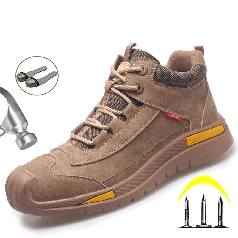 Sicherheitsschuhe | Wasserdicht | Rutschfest | Herrenschuhe-HauteBerlin