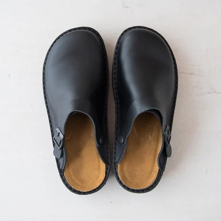 Slipper - Leder - Orthopädische Schuhe - Pantoletten - Herrenschuhe-HauteBerlin