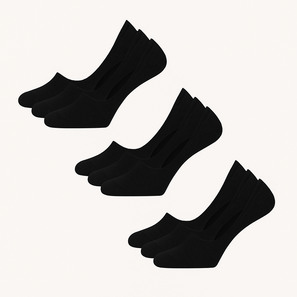 Sneaker Socken Herren | Füßlinge | 9er Pack | Anti Rutsch-HauteBerlin
