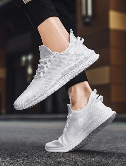 Sneakers zum Hineinschlüpfen – Mesh – orthopädisch – Herrenschuhe – Sportschuhe-HauteBerlin