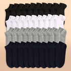 40 Paare (10 Schwarz + 10 Weiß + 10 Grau + 10 Marineblau)