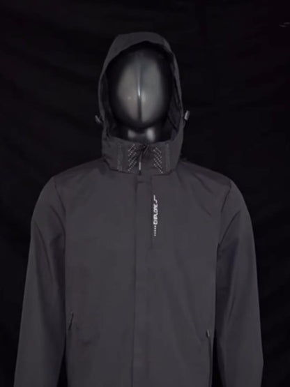 Softshelljacke | Mit Kapuze | Winddicht | Outdoorjacke | Herrenjacke-HauteBerlin