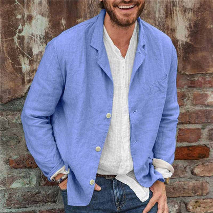 Sommerjacke – Leichte Leinenblazerjacke für Herren-HauteBerlin
