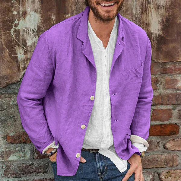 Sommerjacke – Leichte Leinenblazerjacke für Herren-HauteBerlin