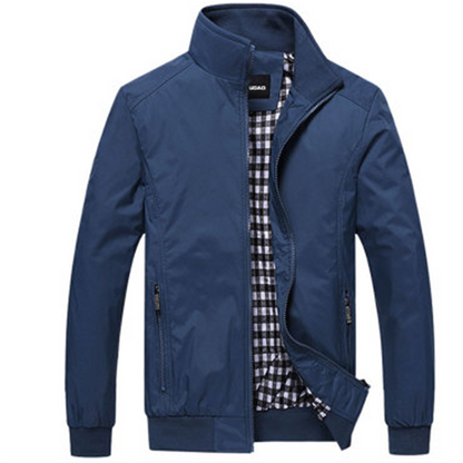 Sommerjacke – Winddichte Harrington-Jacke mit Reißverschluss für Herren-HauteBerlin