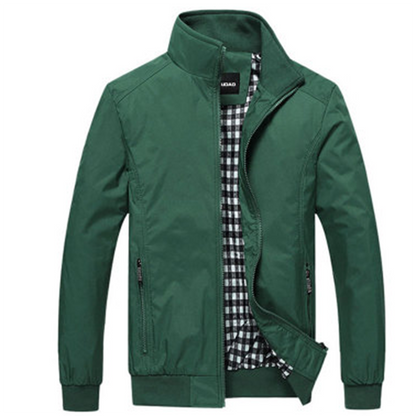 Sommerjacke – Winddichte Harrington-Jacke mit Reißverschluss für Herren-HauteBerlin
