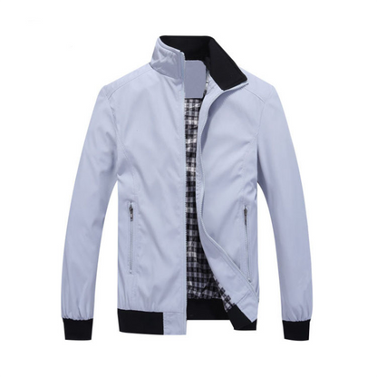 Sommerjacke – Winddichte Harrington-Jacke mit Reißverschluss für Herren-HauteBerlin