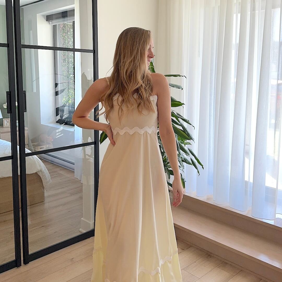 Sommerkleid Damen | Maxikleid Ärmellos | Knöchellang-HauteBerlin