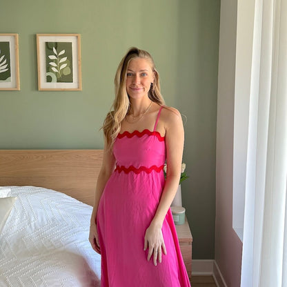 Sommerkleid Damen | Maxikleid Ärmellos | Knöchellang-HauteBerlin