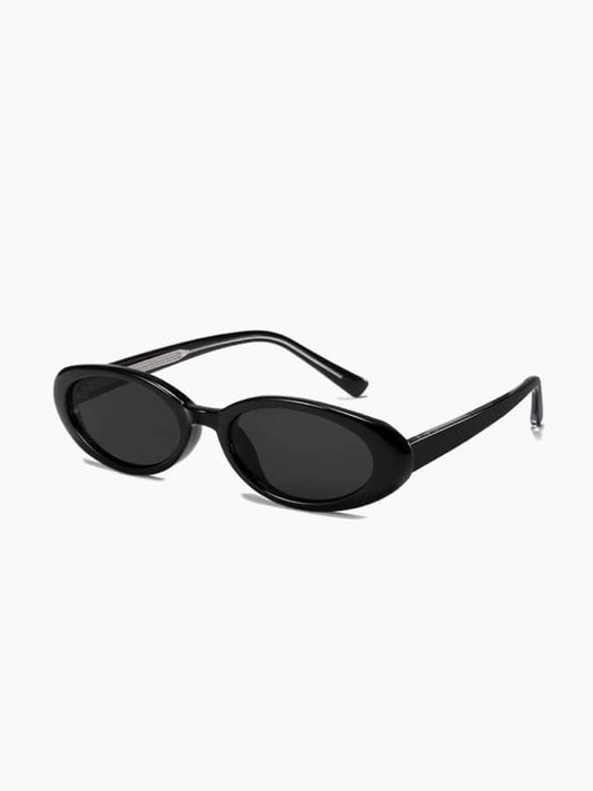 Sonnenbrille Damen Oval | Schmal | Retro | Schwarz und Havanna-HauteBerlin