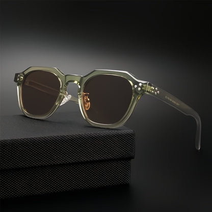 Sonnenbrille Herren | Polarisiert | UV400 | Transparentes Gestell-HauteBerlin