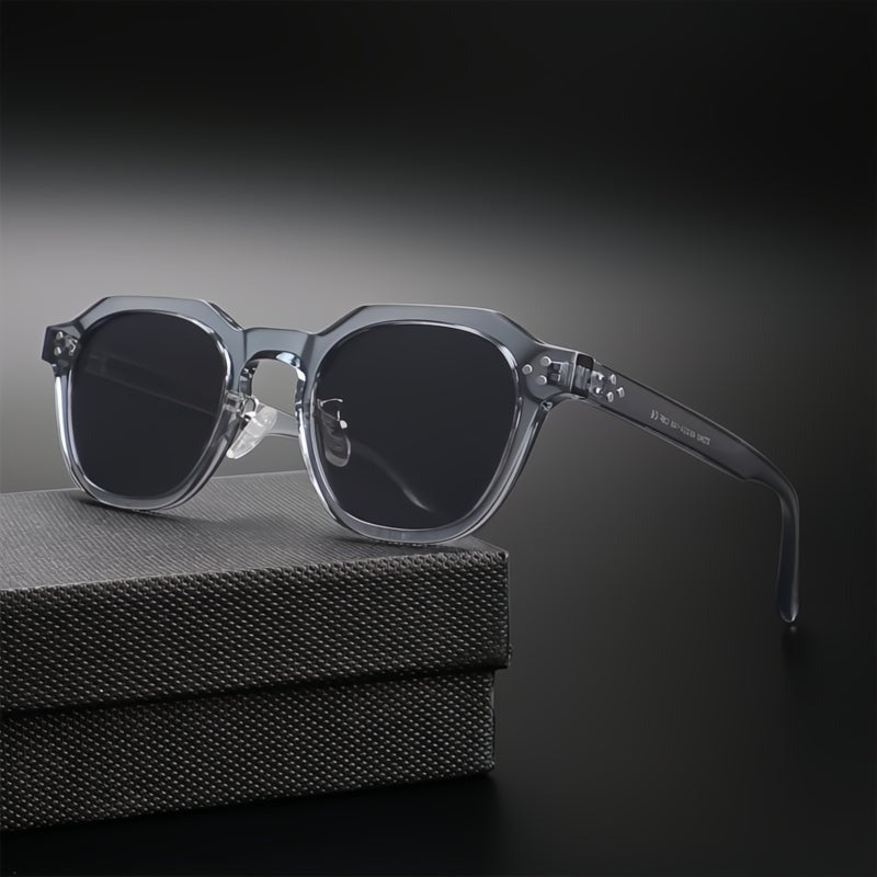 Sonnenbrille Herren | Polarisiert | UV400 | Transparentes Gestell-HauteBerlin