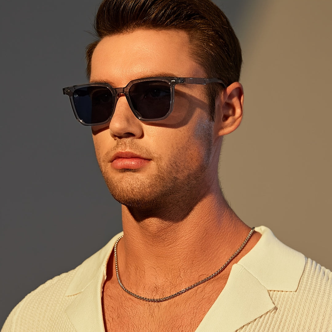 Sonnenbrille Herren | Vintage | Eckiger Rahmen | Leicht-HauteBerlin