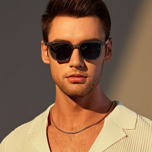 Sonnenbrille Herren | Vintage | Eckiger Rahmen | Leicht-HauteBerlin