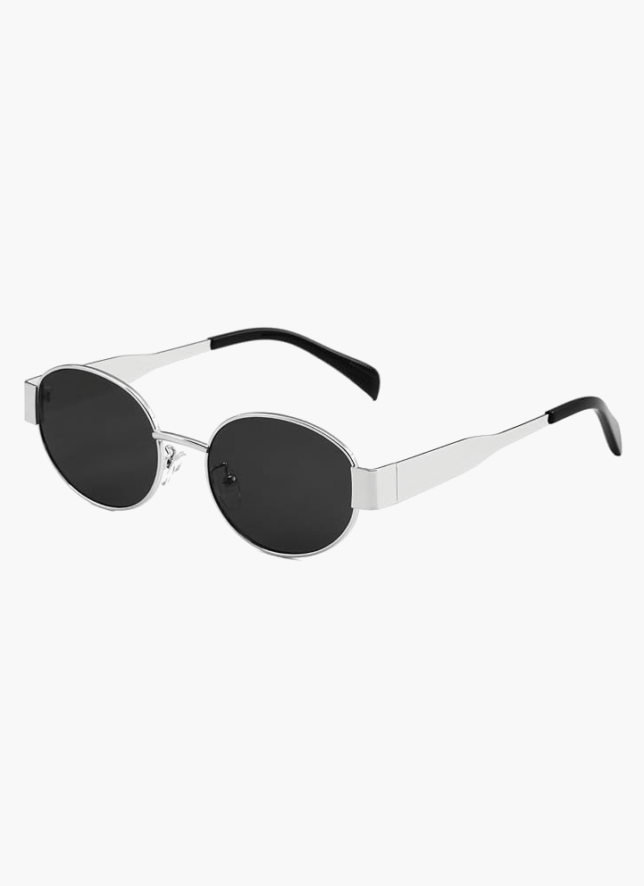 Sonnenbrille Oval | Metallfassung | Getönte Gläser | Retro-HauteBerlin