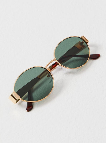 Sonnenbrille Oval | Metallfassung | Getönte Gläser | Retro-HauteBerlin