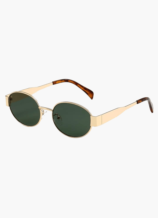 Sonnenbrille Oval | Metallfassung | Getönte Gläser | Retro-HauteBerlin