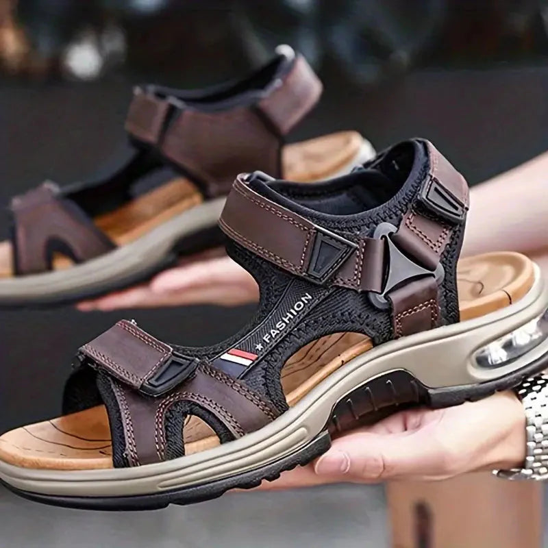 Sport Sandalen | Ergonomisch | Fußgewölbeunterstützung | Orthopädische Sandalen | Herrenschuhe-HauteBerlin