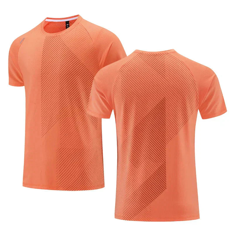 Sport-T-Shirt – atmungsaktives, schnell trocknendes Kurzarm-Fitness-T-Shirt für Herren-HauteBerlin