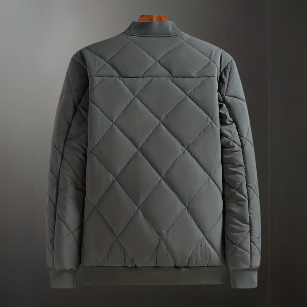 Steppjacke – Herrenjacke mit Fleecefutter für den Winter-HauteBerlin