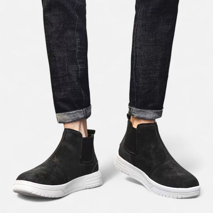 Stiefeletten | Casual | Gummisohle | Schlupfstiefel | Herrenstiefel-HauteBerlin