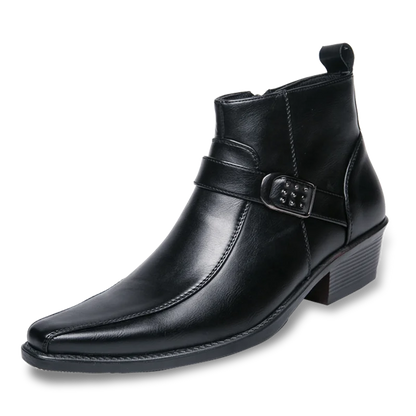 Stiefeletten | Spitz zulaufend | Smart casual | Lederstiefel | Herrenstiefel-HauteBerlin