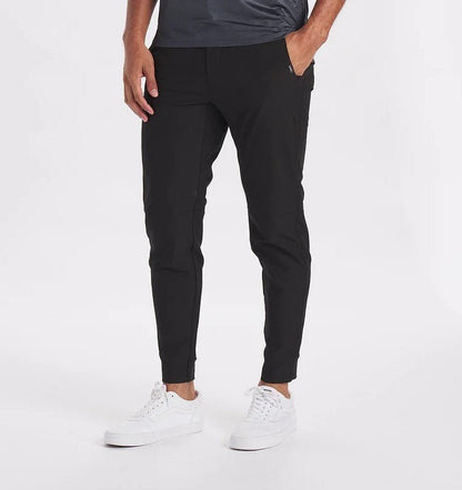 Stretch Broek - Heren Casual Elastische Taille Skinny Broek-HauteBerlin