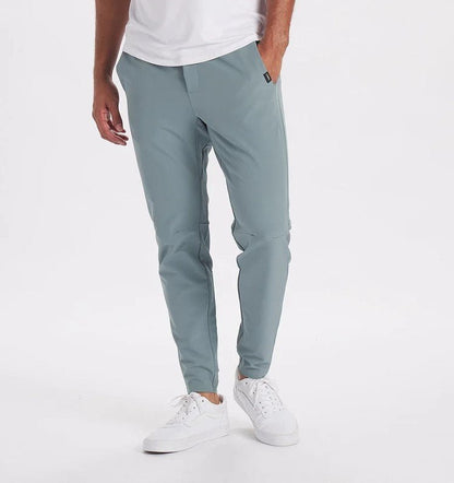 Stretch Broek - Heren Casual Elastische Taille Skinny Broek-HauteBerlin