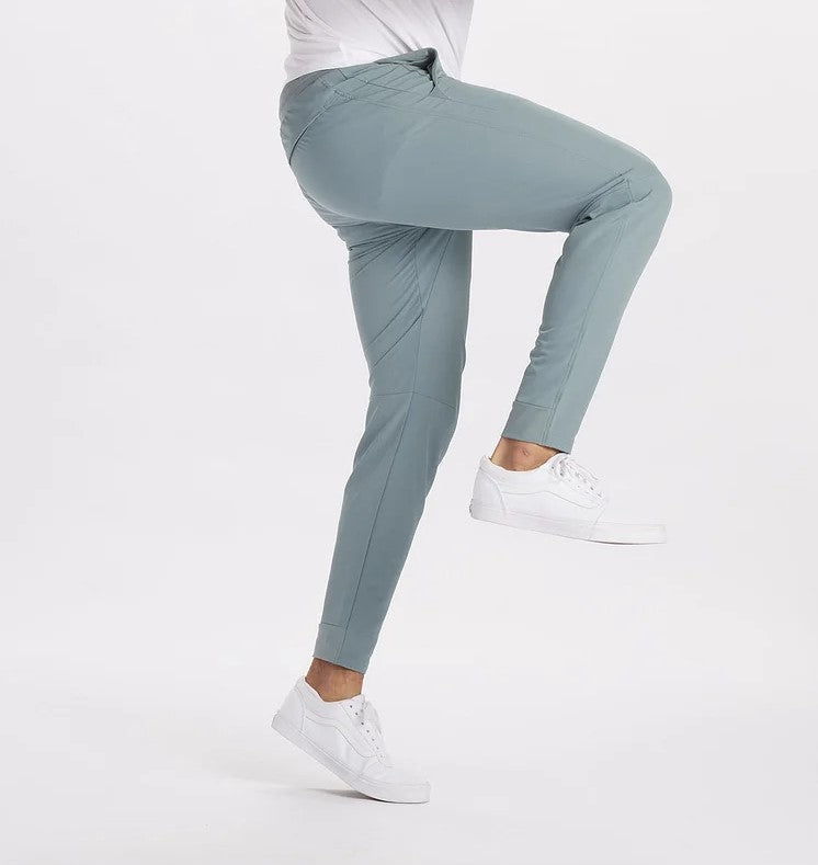 Stretch-Hose | Elastische Taille | Winddicht | Slim-Fit-Jogginghose | Herrenhose-HauteBerlin