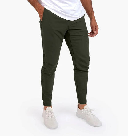 Stretch-Hose | Elastische Taille | Winddicht | Slim-Fit-Jogginghose | Herrenhose-HauteBerlin