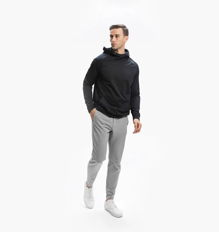 Stretch-Hose | Elastische Taille | Winddicht | Slim-Fit-Jogginghose | Herrenhose-HauteBerlin