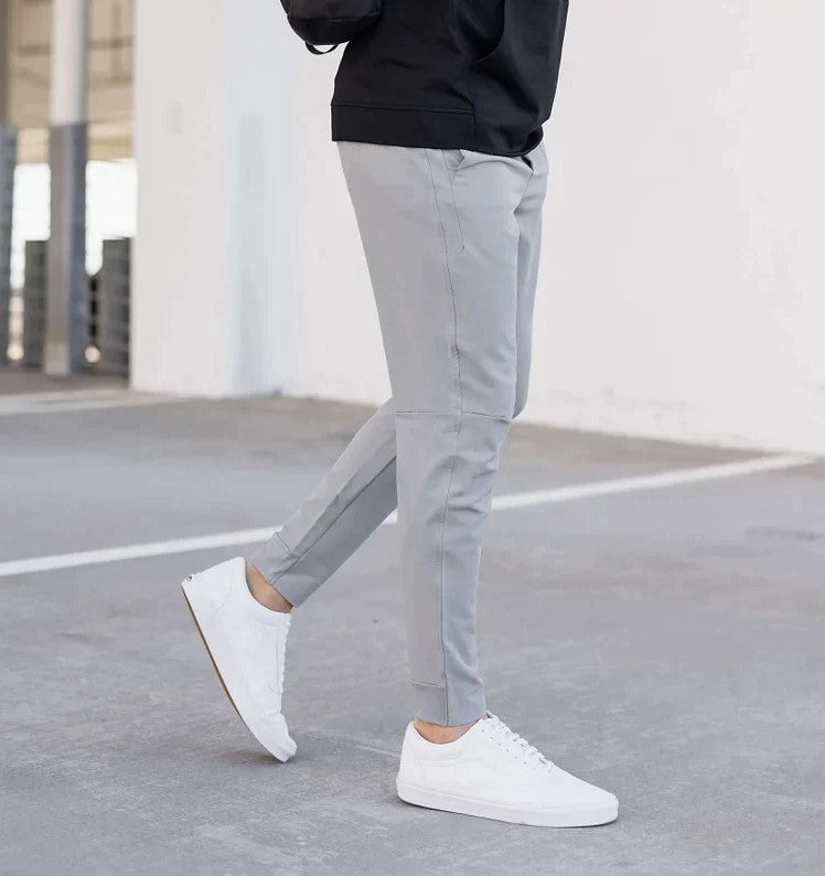 Stretch-Hose | Elastische Taille | Winddicht | Slim-Fit-Jogginghose | Herrenhose-HauteBerlin