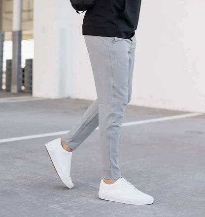Stretch-Hose | Elastische Taille | Winddicht | Slim-Fit-Jogginghose | Herrenhose-HauteBerlin
