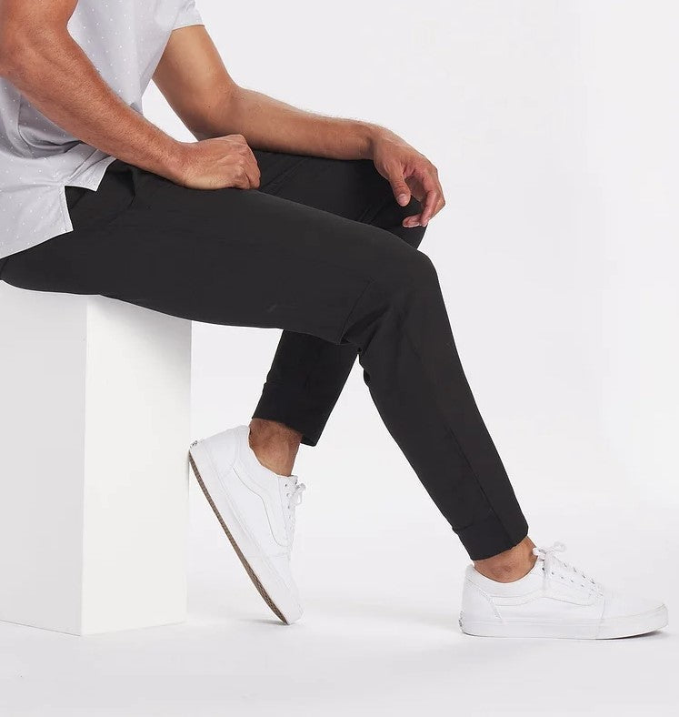 Stretch-Hose | Elastische Taille | Winddicht | Slim-Fit-Jogginghose | Herrenhose-HauteBerlin