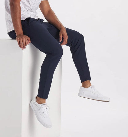 Stretch-Hose | Elastische Taille | Winddicht | Slim-Fit-Jogginghose | Herrenhose-HauteBerlin