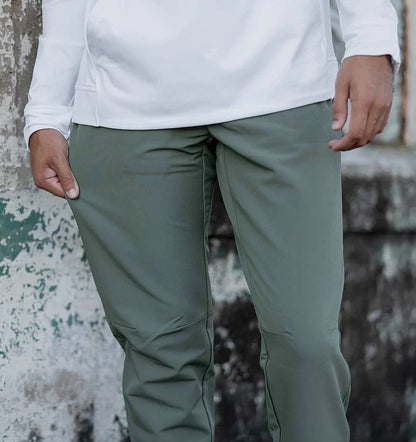 Stretch-Hose | Elastische Taille | Winddicht | Slim-Fit-Jogginghose | Herrenhose-HauteBerlin