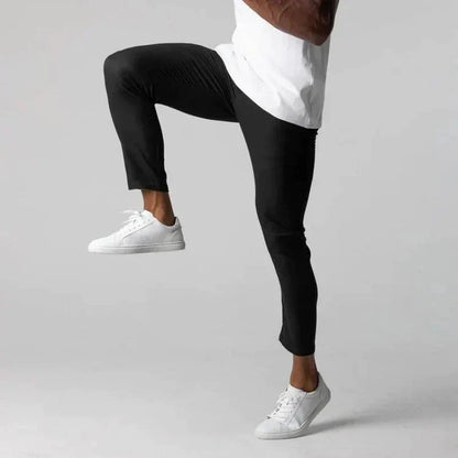 Stretch-Hosen | Elastische Taille | Slim Fit | Chinos | Herrenhosen-HauteBerlin