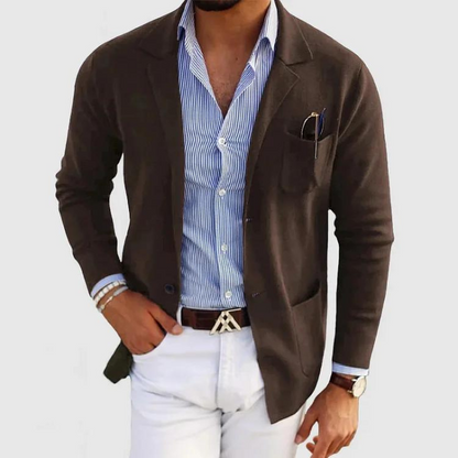 Strickjacke | Button-Up | Taschen | Strickjacke | Herrenbekleidung-HauteBerlin