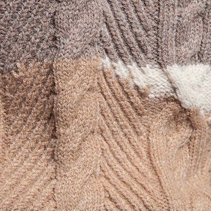 Strickpullover | Rundhalsausschnitt | Zopfmuster | Pullover | Herrenpullover-HauteBerlin