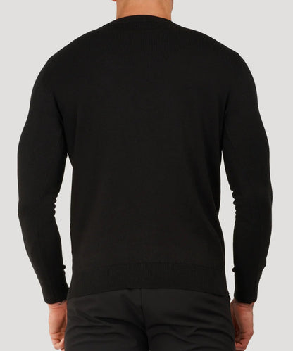 Strickpullover - Slim Fit - Feinstrick - Pullover - Herrenpullover-HauteBerlin