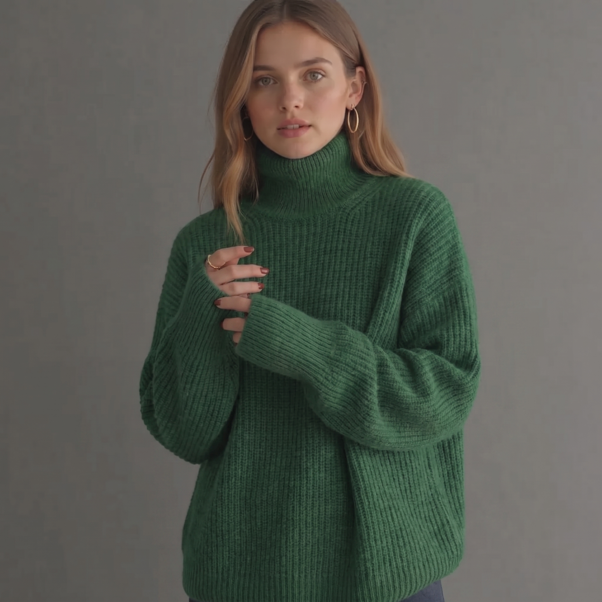 Sweatshirt | Casual | Schlichter Pullover für Damen-HauteBerlin