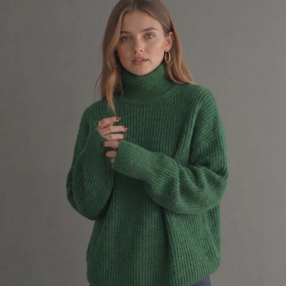 Sweatshirt | Casual | Schlichter Pullover für Damen-HauteBerlin