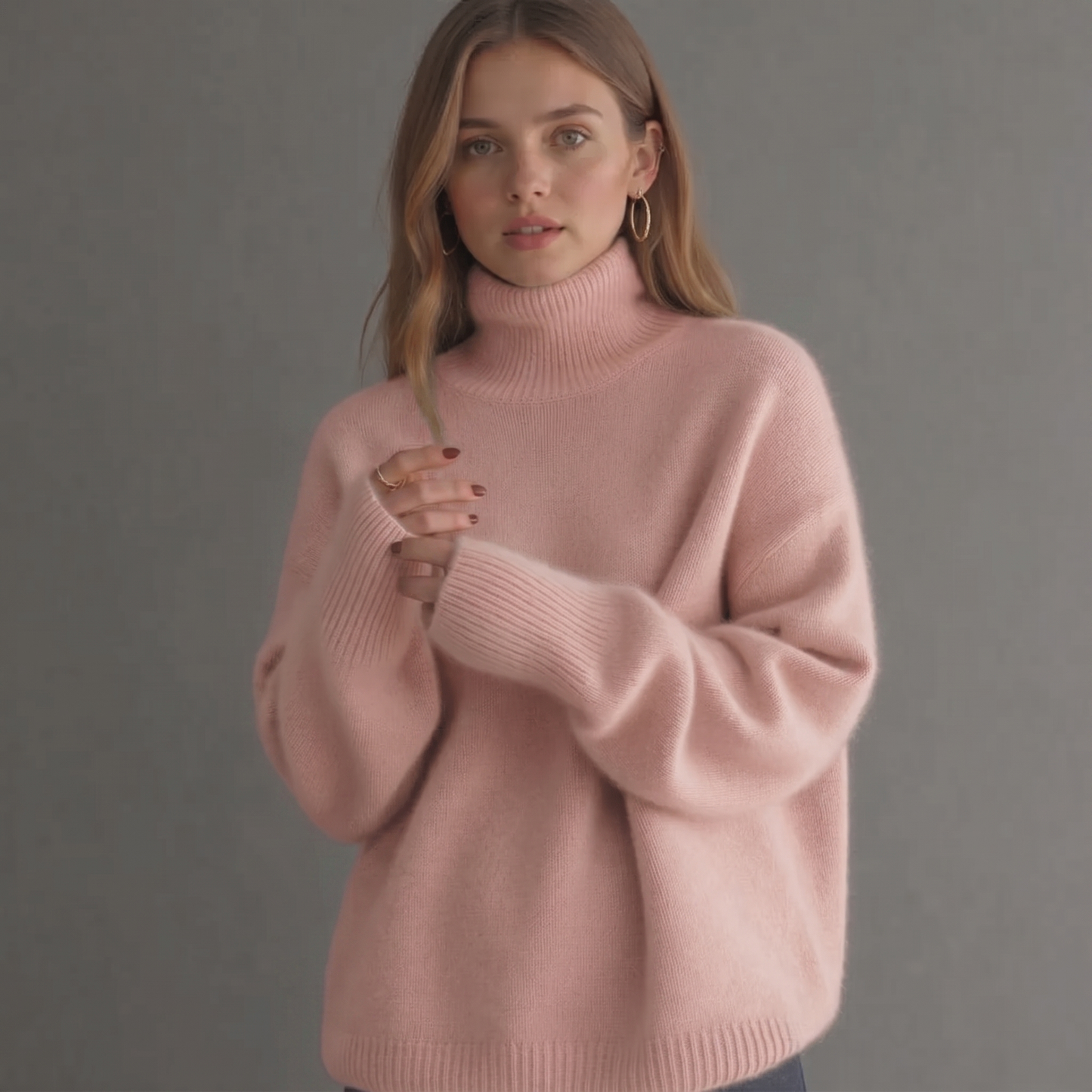 Sweatshirt | Casual | Schlichter Pullover für Damen-HauteBerlin